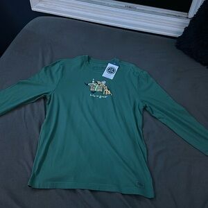 Life is good Men’s long sleeve shirt